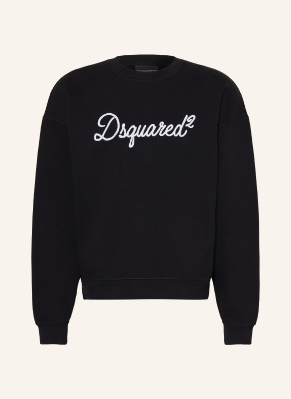 DSQUARED2 Sweatshirt SCHWARZ