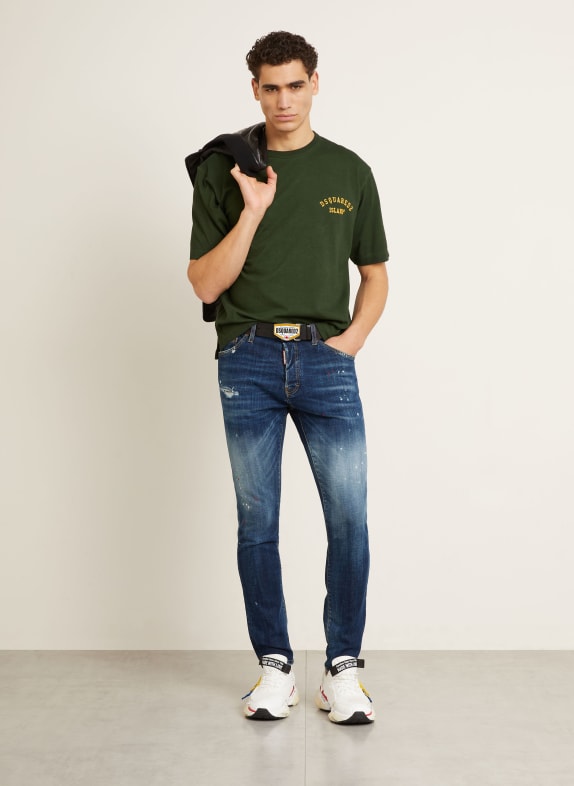 DSQUARED2 T-shirt DONKERGROEN
