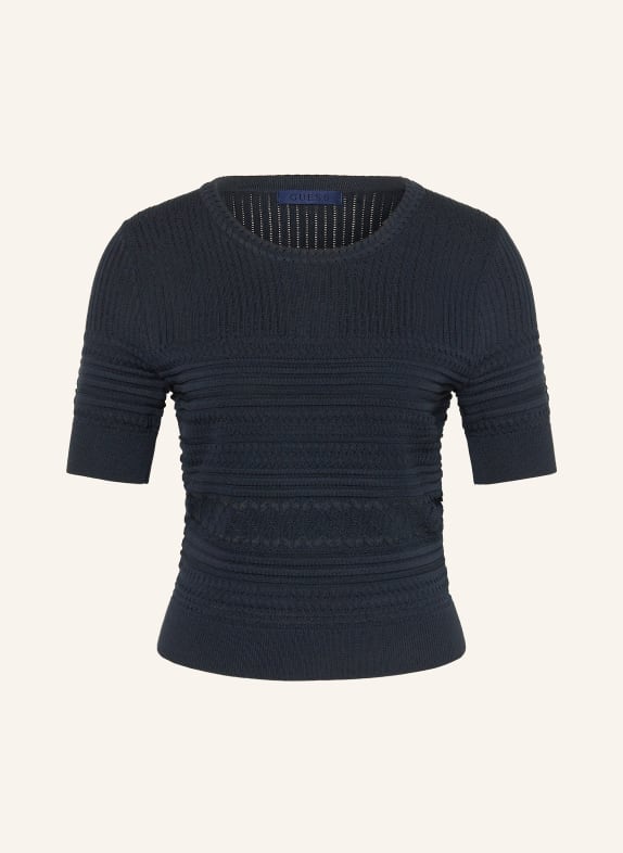 GUESS MICHELLE Knit Sweatshirt DARK BLUE