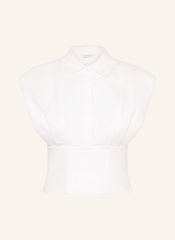 GUESS CHERRY Blouse Shirt WHITE