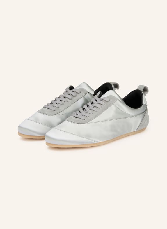 JIL SANDER Sneaker HELLGRAU / SILBER
