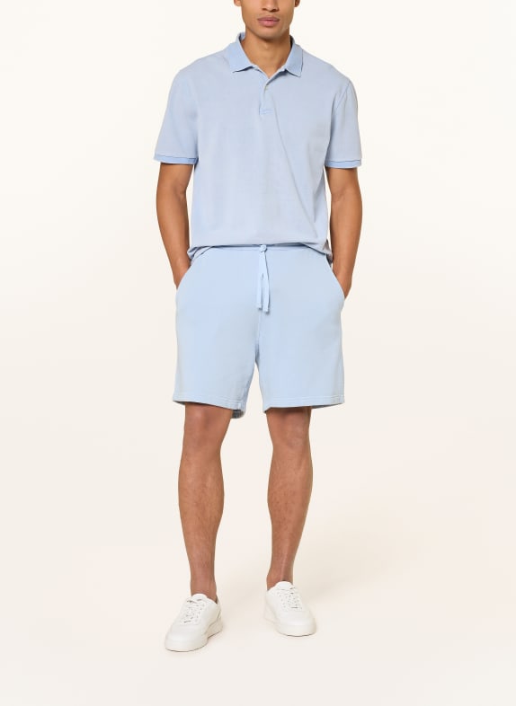 Juvia Pantaloni scurți din material fleece RIKO ALBASTRU DESCHIS