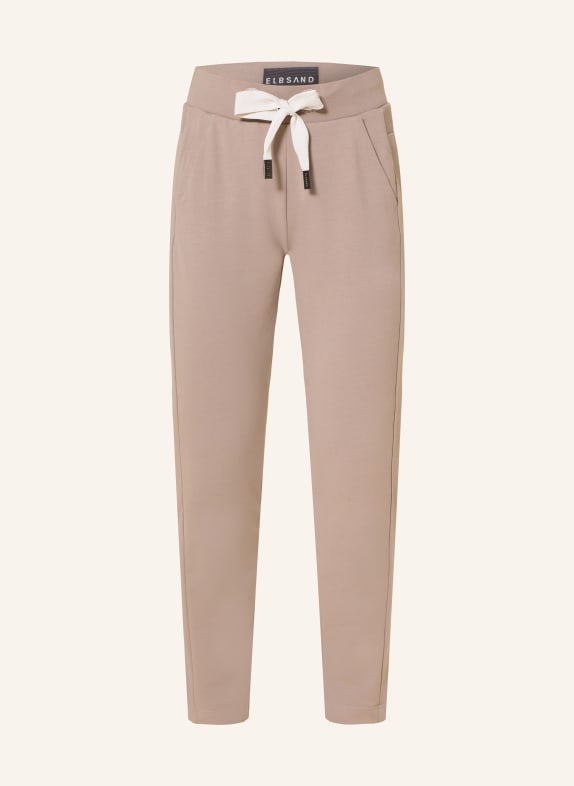 ELBSAND Sweatpants BRINJA TAUPE