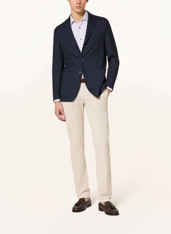 ETON Slim fit colbert DONKERBLAUW