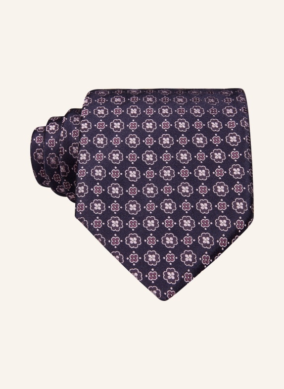 ETON necktie DARK BLUE / PINK / DARK PURPLE