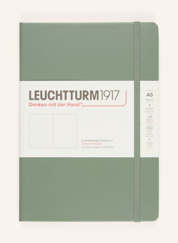 LEUCHTTURM Notizbuch HELLGRÜN