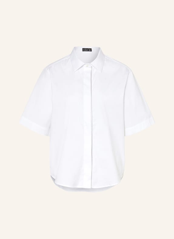 van Laack Hemdbluse VL-AZIKA-PB mit Schmuckperlen WEISS / SILBER