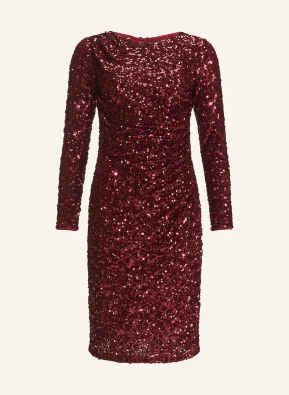 SWING Cocktailkleid DUNKELROT