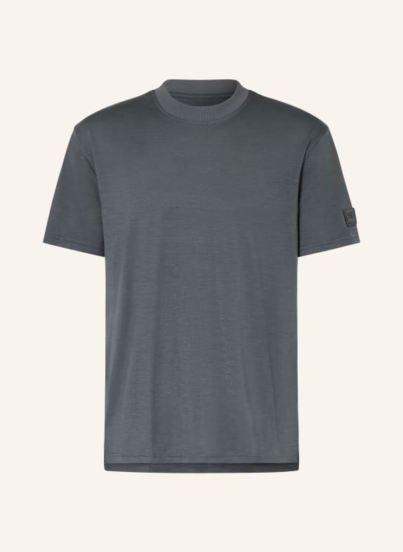 super.natural Funktionsshirt CASUAL mit Merinowolle GRAU