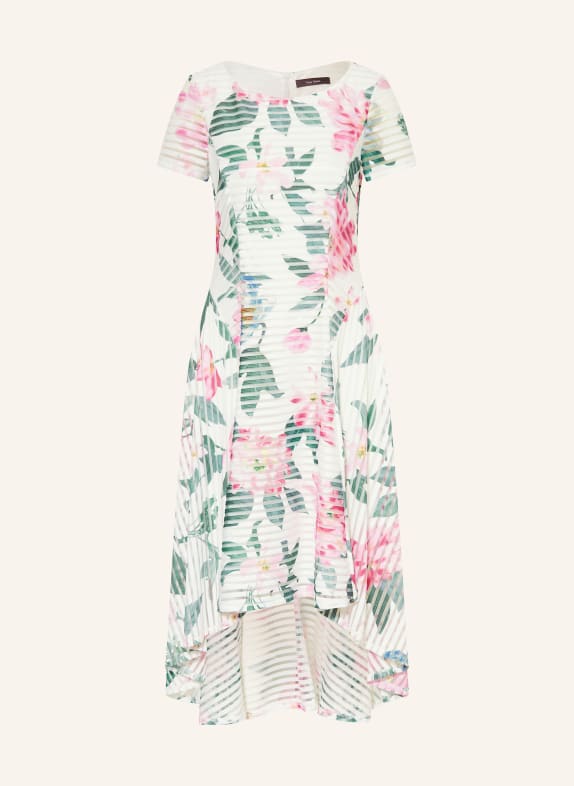 Vera Mont Cocktailkleid ECRU / PINK / DUNKELGRÜN