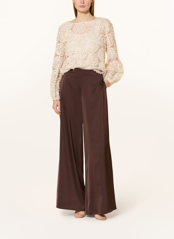 V by Vera Mont Blouse van mesh CRÈME