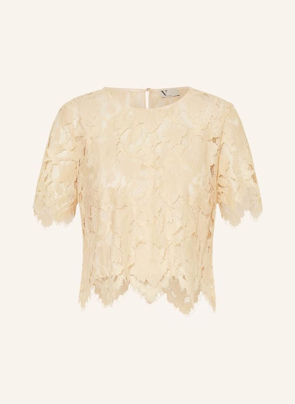 V by Vera Mont Blusenshirt aus Spitze CREME
