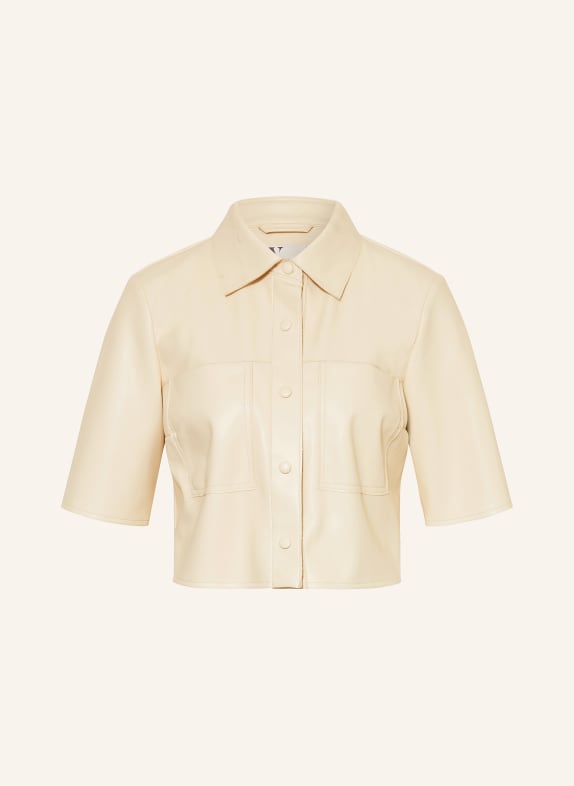 V by Vera Mont Bluzka koszulowa imitująca skórę KREMOWY