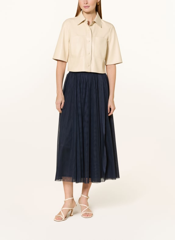 V by Vera Mont Overhemdblouse in leerlook CRÈME