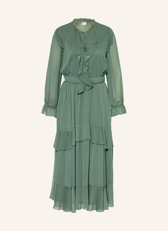 V by Vera Mont Šaty s volány ZELENÁ