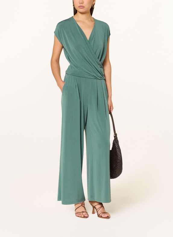 ROBE LÉGÈRE Jumpsuit met wikkeloptiek PETROL