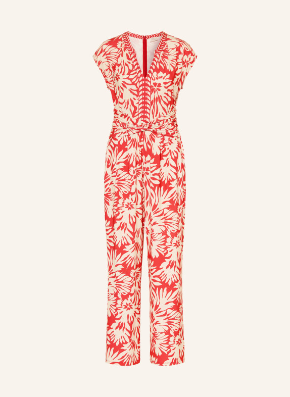 ROBE LÉGÈRE Jumpsuit DSCHUNGEL ECRU / ROT