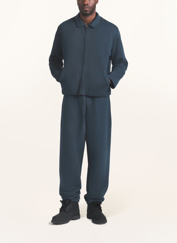 SKIMS Munktröja i tjock fleece NAVY