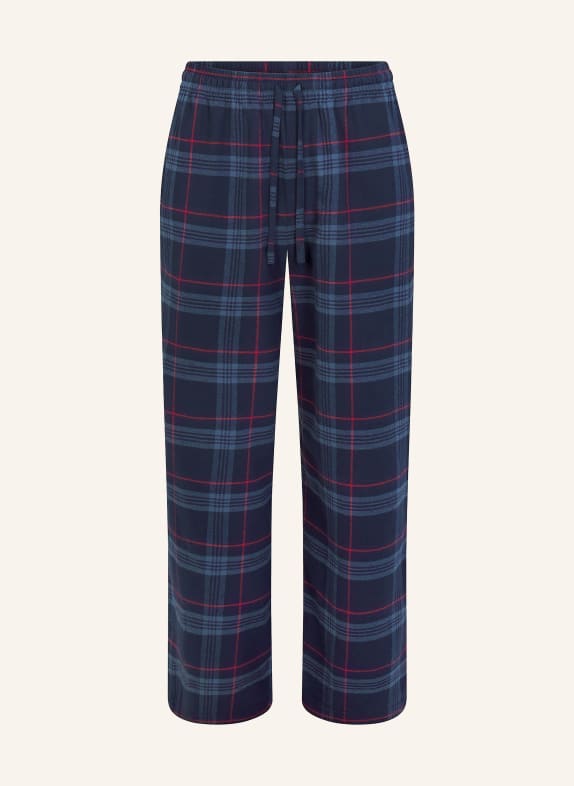 SKIMS FLANNEL SLIP pajama pants DAMSON LASER PLAID