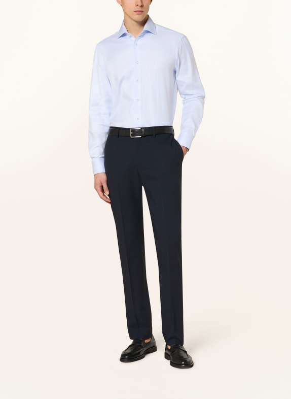 van Laack Overhemd VL-RIVARA-TF Regular Fit LICHTBLAUW / WIT