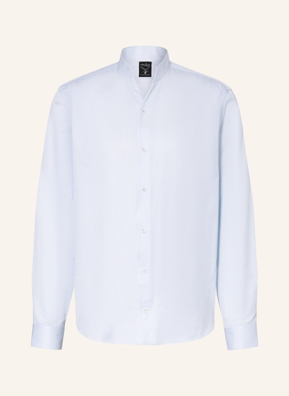 van Laack Hemd VL-RUDO-XX Regular Fit mit Stehkragen HELLBLAU / WEISS