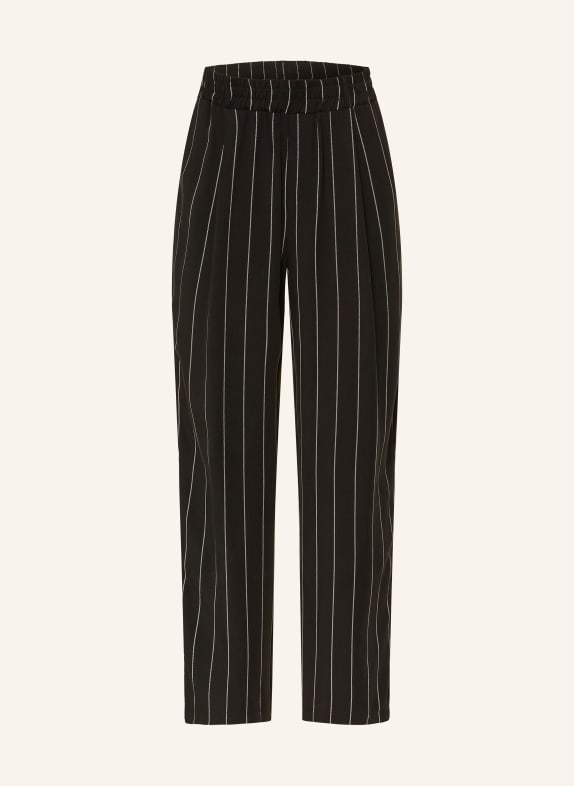 10DAYS Marlene pants BLACK / ECRU
