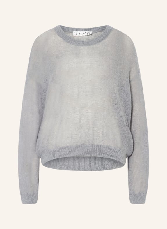 10DAYS Pullover mit Alpaka GRAU