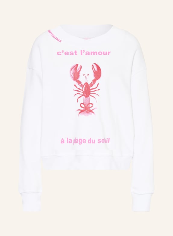 yippie hippie sweatshirt WHITE