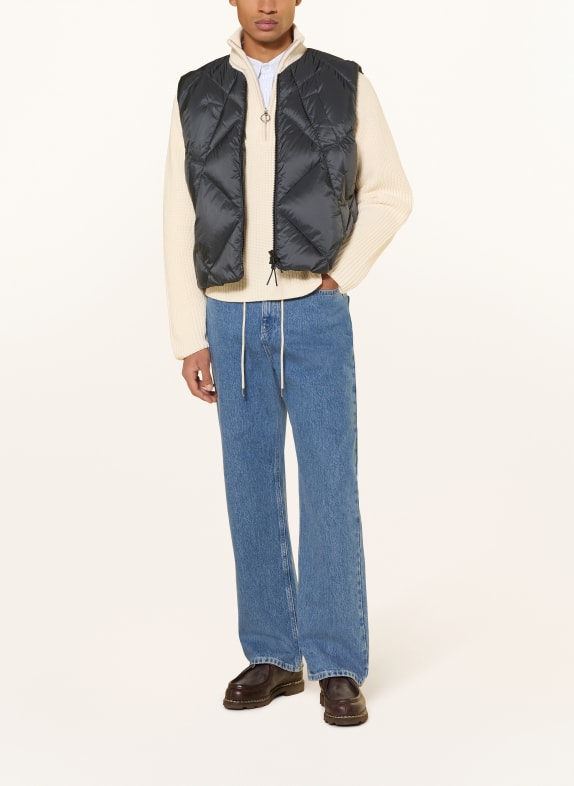 about:blank Donsvest GILET ZWART