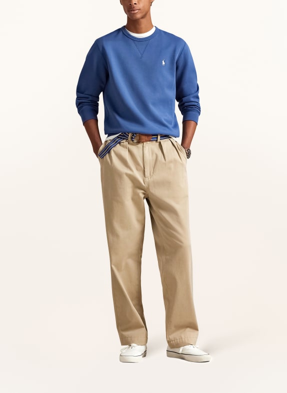 POLO RALPH LAUREN sweatshirt BLAUW / WIT