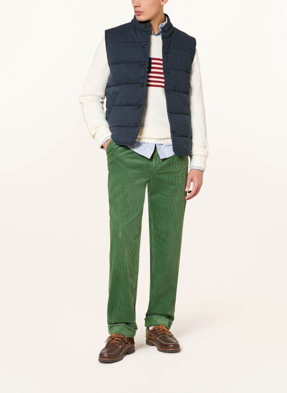 POLO RALPH LAUREN Steppweste SCHWARZ / DUNKELBLAU