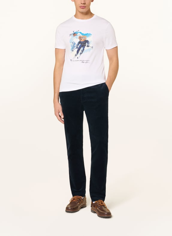 POLO RALPH LAUREN T-shirt WIT / BLAUW