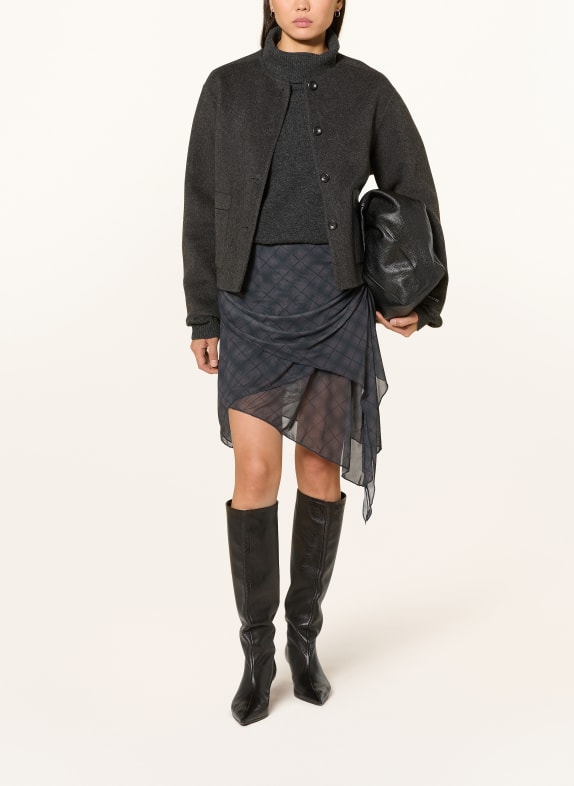 NEO NOIR Mesh-Rock SAFFRON DUNKELGRAU / SCHWARZ