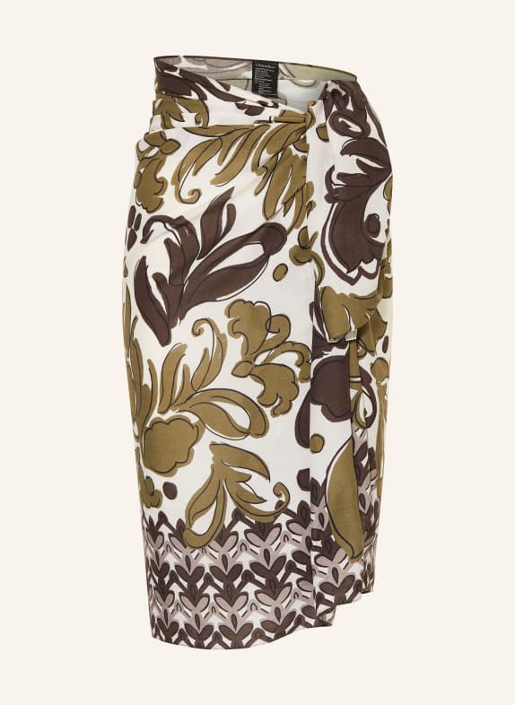 Charmline Pareo ORNAMENT GRACE BROWN / DARK BROWN / WHITE