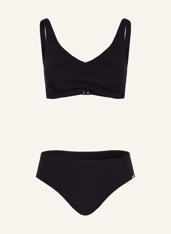 Charmline Bralette bikini WELLNESS ESSENTIALS BLACK