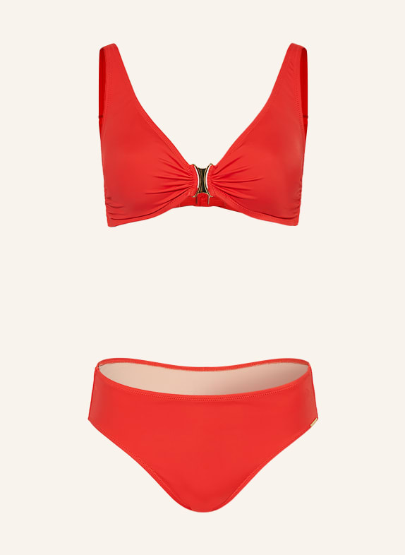 Charmline Bralette-Bikini ESSENTIAL CLASSICS ROT