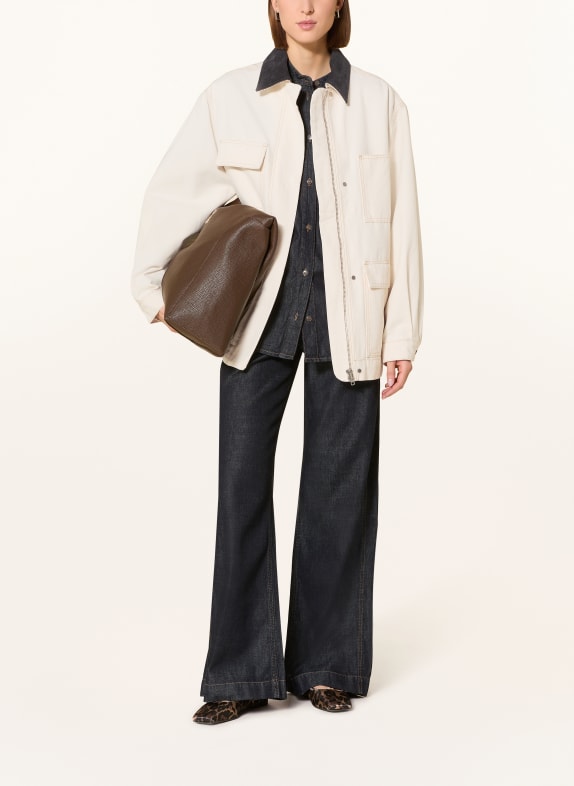 ARMEDANGELS Overjacket CREME / DUNKELGRAU