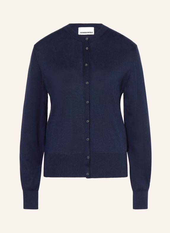 ARMEDANGELS vest DONKERBLAUW