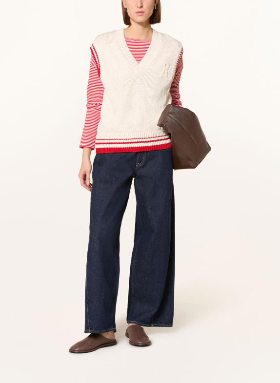 ARMEDANGELS pullunder BEIGE / ROOD