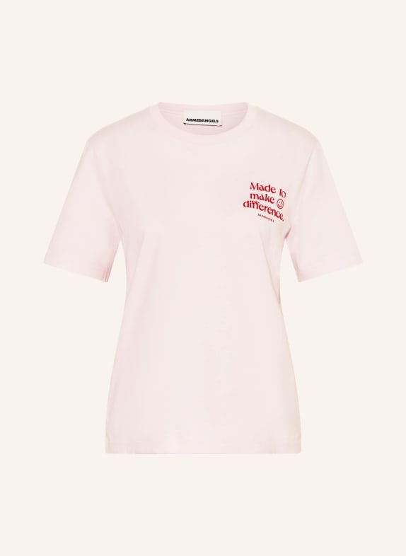 ARMEDANGELS Tričko LUALAA RŮŽOVÁ