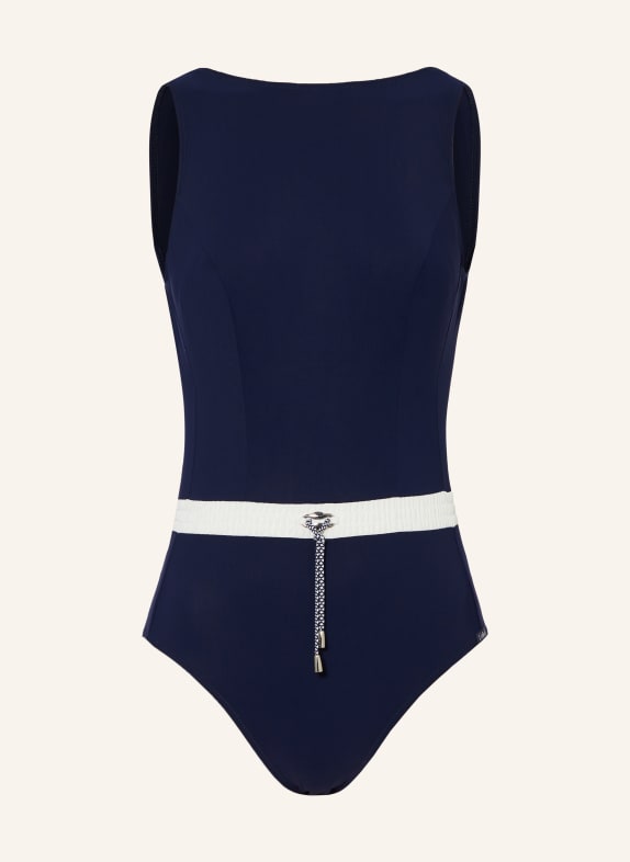 Lidea NAUTIC EDGE swimsuit DARK BLUE / WHITE