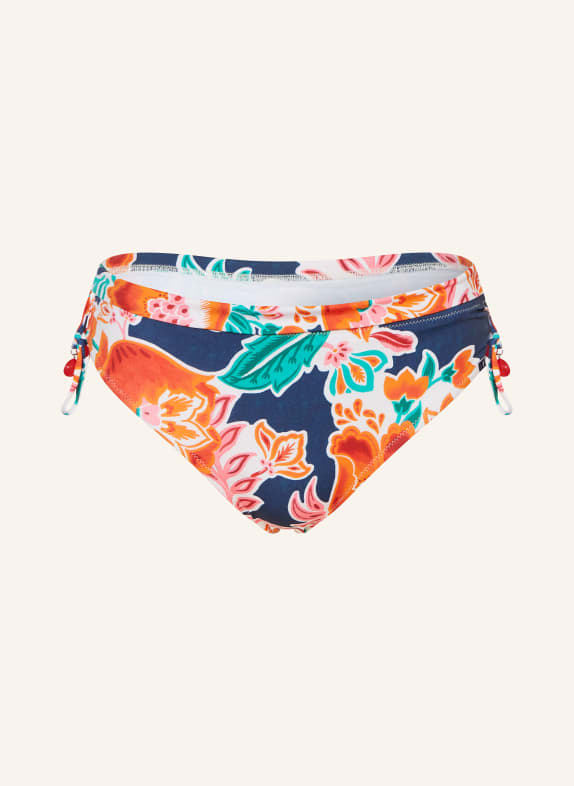 Lidea Basic-Bikini-Hose PETAL PATCH DUNKELBLAU / ORANGE / DUNKELGRÜN