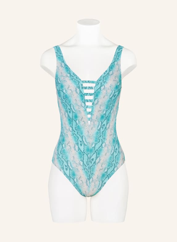 Lidea Badpak ARCTIC SERPENT TURQUOISE / WIT / ZWART