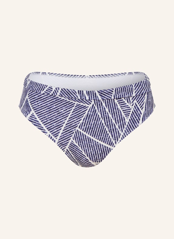 Lidea Basic bikinibroekje INDIGO GRID DONKERBLAUW / WIT