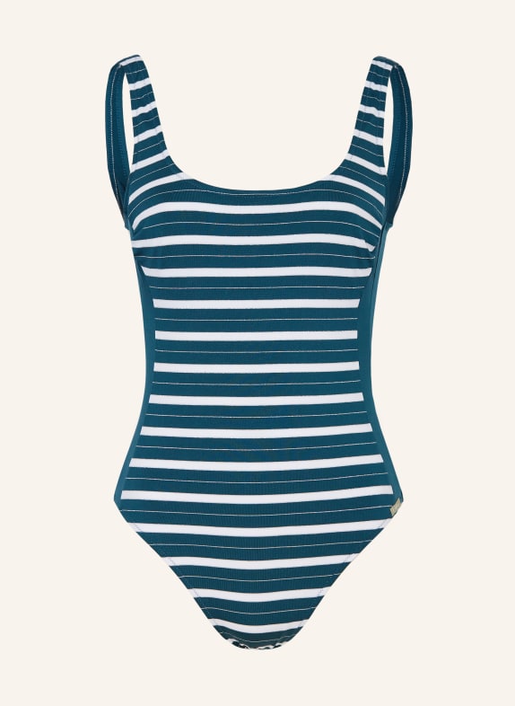 Lidea Badpak STRIVE STRIPE PETROL / ZILVER / WIT