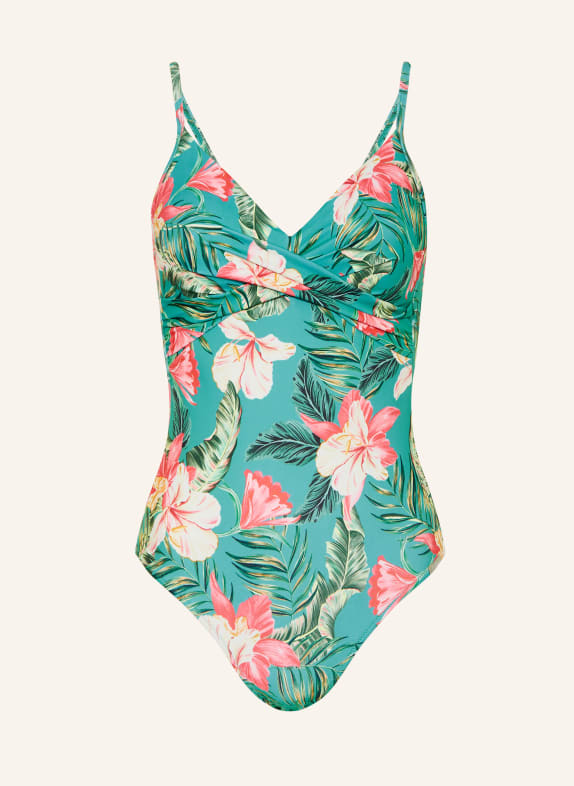 Lidea Strój kąpielowy TROPIC JOY ZIELONY / JASNOCZERWONY / JASNOŻÓŁTY