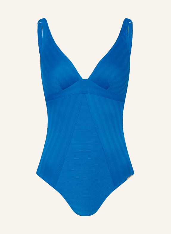 Lidea LINEAR CODE swimsuit BLUE