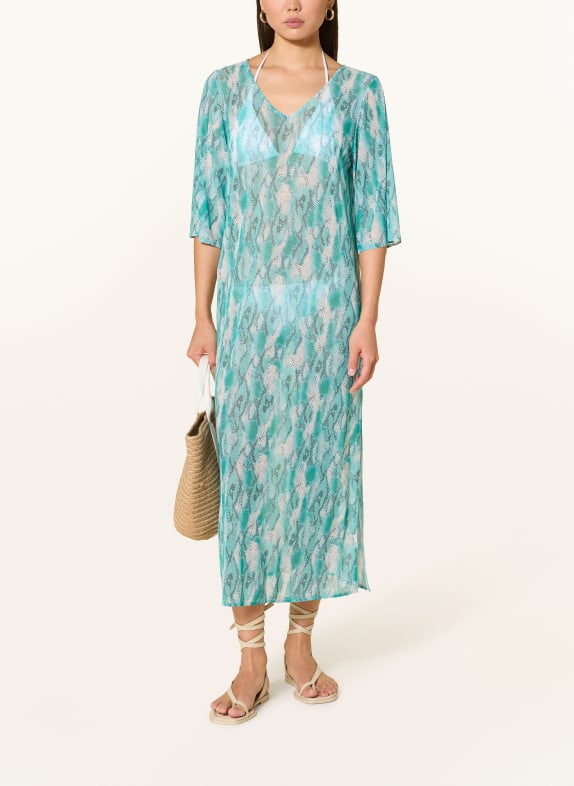 Lidea Strandkleid ARCTIC SERPENT TÜRKIS / CREME / GRAU