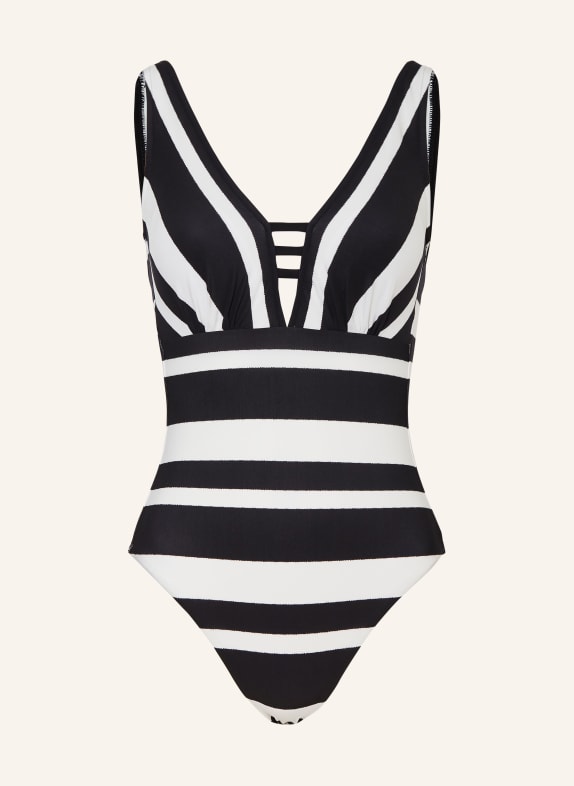 MARYAN MEHLHORN MONOMAR swimsuit BLACK / WHITE