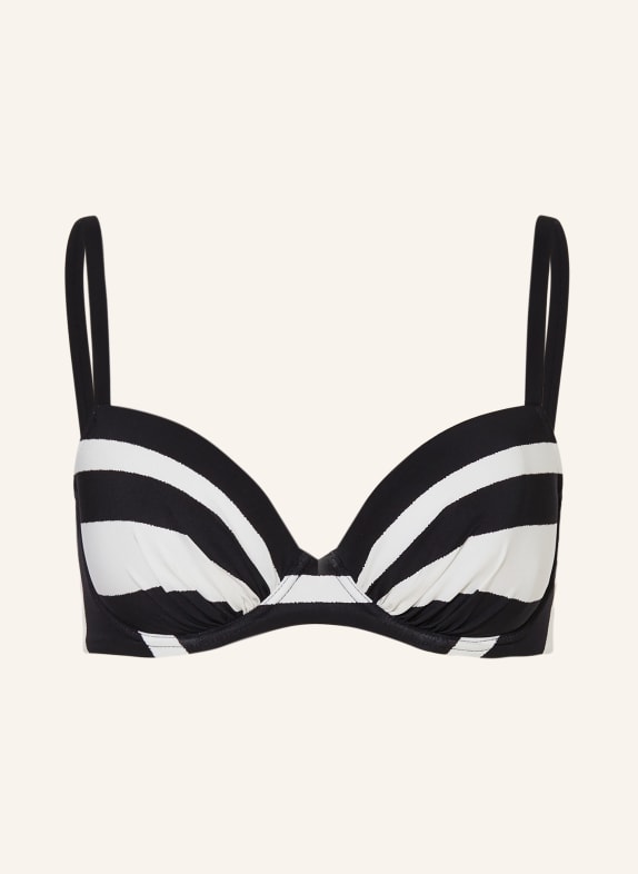 MARYAN MEHLHORN Underwire bikini top MONOMAR BLACK / WHITE
